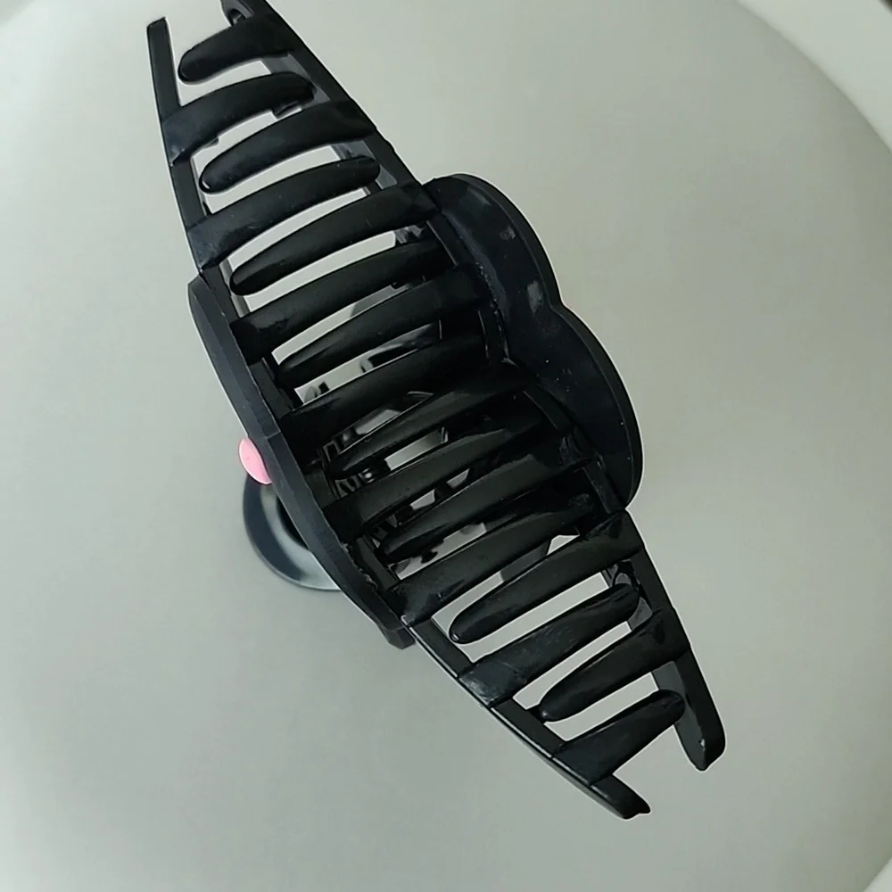 Black Cat Hair Clip ACRYLIC Hair Claw